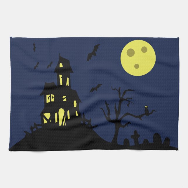 Linge De Cuisine Maison haunted (Horizontal)