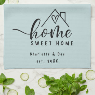 Linge De Cuisine Maison minimaliste Sweet Home Personnalisée Nouvel