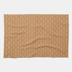 Linge De Cuisine Maison rustique lignes bohèmes bandes verticales p
