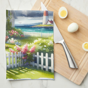Linge De Cuisine Maisonnette avec vue sur le phare