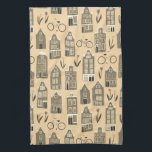 Linge De Cuisine Maisons néerlandaises mignonnes Amsterdam City Mot<br><div class="desc">Décorez votre cuisine avec cette serviette cool. Fait un grand ménage ou cadeau d'anniversaire! Vous pouvez le customiser et ajouter du texte. Consultez ma boutique pour trouver beaucoup plus de couleurs et de motifs plus des trucs de cuisine assortis!</div>