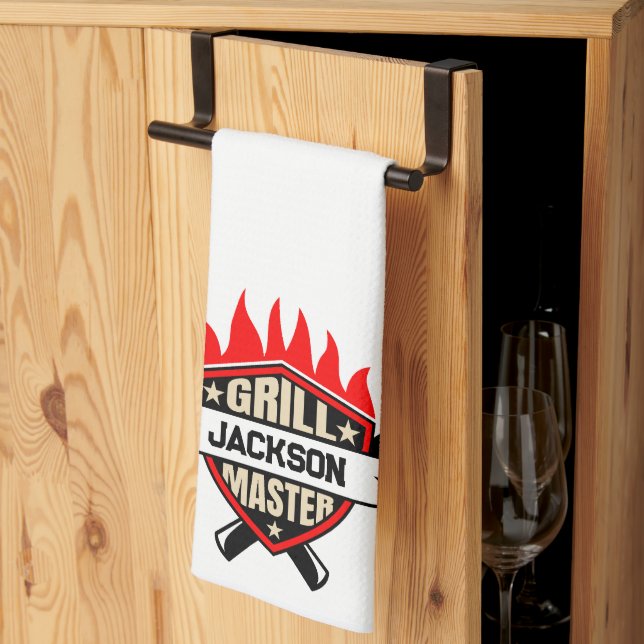 Linge De Cuisine Maître du grill (Pliage en tiers)