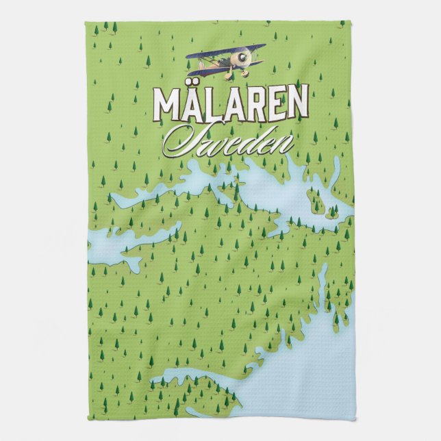 Linge De Cuisine Mälaren Suède (Vertical)