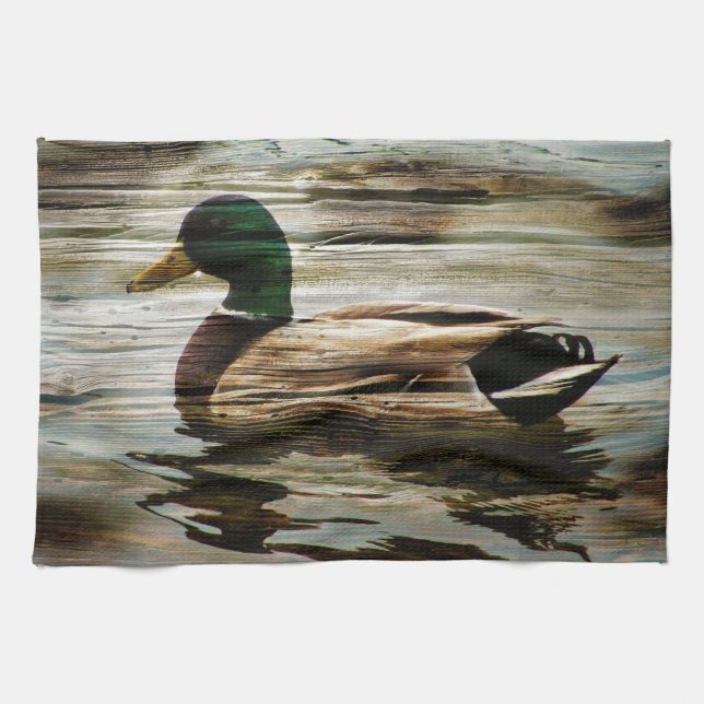 Linge De Cuisine Mallard Duck (Horizontal)