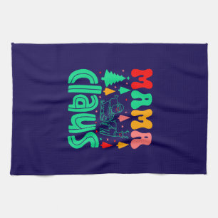 Linge De Cuisine Mama Claus Christmas Design-60097