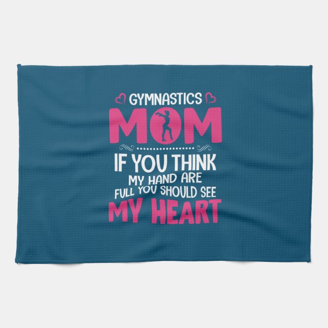 Linge De Cuisine Maman Art Gymnastique Maman (Horizontal)