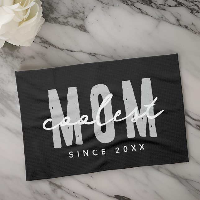 Linge De Cuisine Maman la plus cool depuis 20XX Moderne Simple Prep (Créateur téléchargé)