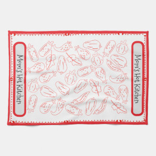 Linge De Cuisine "Maman’s Hot Kitchen" Cadeau de fête des mères