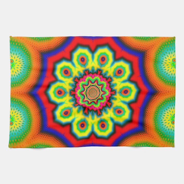 Linge De Cuisine Mandala (Horizontal)