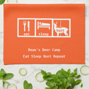 Linge De Cuisine Manger Chasse au sommeil Deer Camp