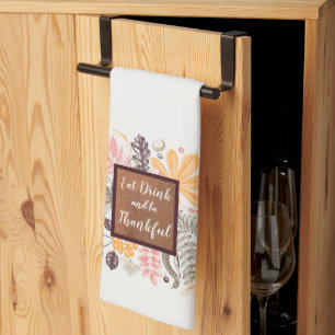 Linge De Cuisine Mangez Boire et soyez heureux