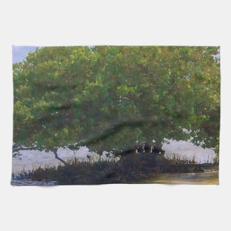 Linge De Cuisine Mangrove dans le Golfe
