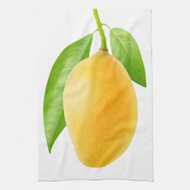 Linge De Cuisine mangue jaune (Vertical)