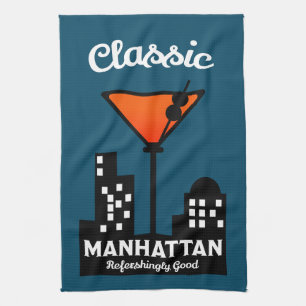 Linge De Cuisine Manhattan Cocktail Wall Art