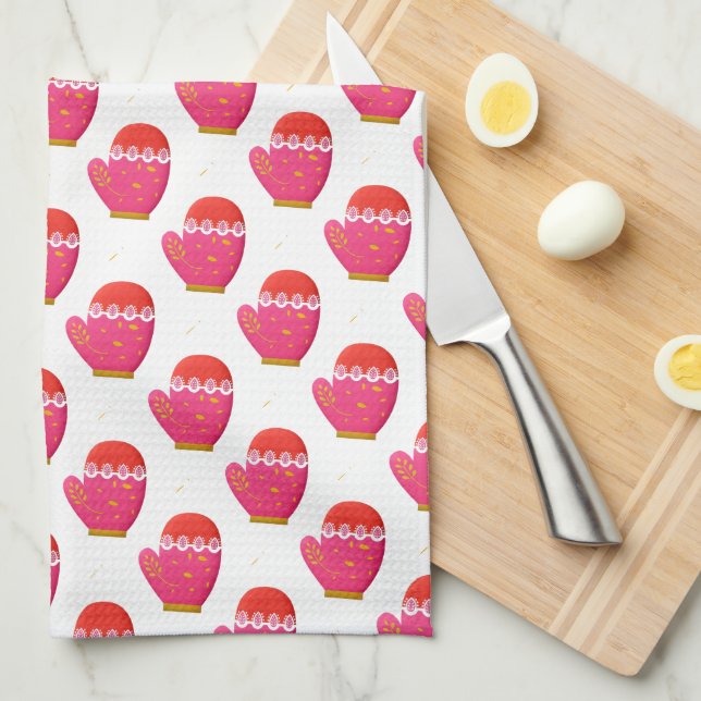 Linge De Cuisine Maniques (Quart Plié)