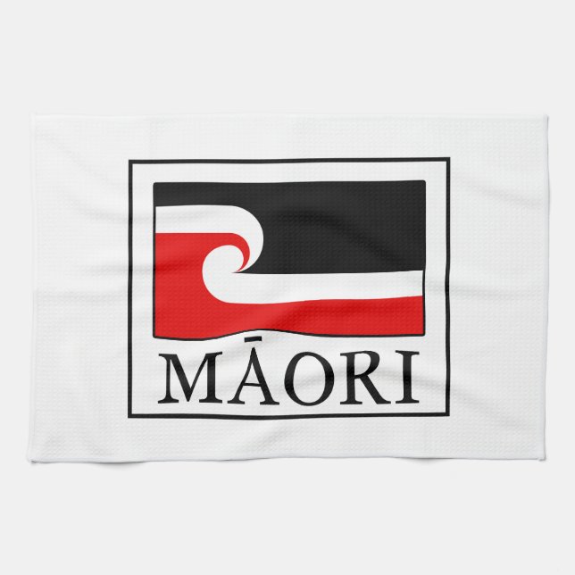 Linge De Cuisine Maori (Horizontal)