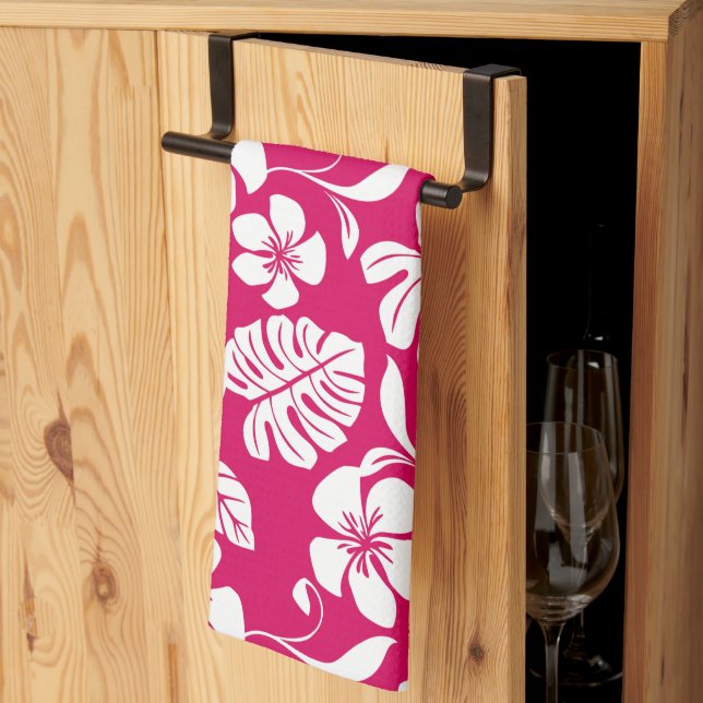 LINGE DE CUISINE MAQUILLAGE BIKINI (FRAISE ROUGE) (Pliage en tiers)