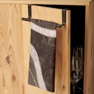 Linge De Cuisine Marbre Agate Gold Glam 5