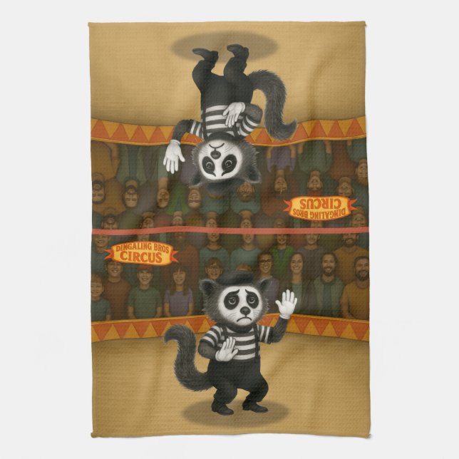 Linge De Cuisine Marcel, civette mime (Vertical)