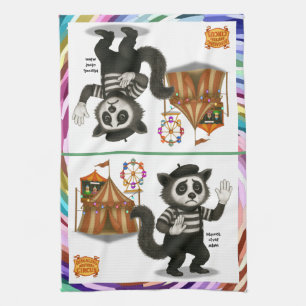 Linge De Cuisine Marcel, civette mime