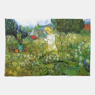 Linge De Cuisine Marguerite Gachet dans le jardin