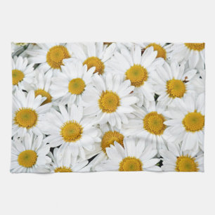 Linge De Cuisine Marguerites