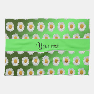 Linge De Cuisine Marguerites