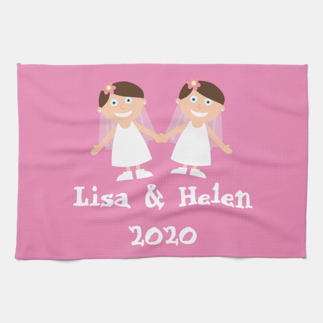 Linge De Cuisine Mariage gay (Horizontal)