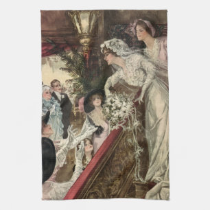 Linge De Cuisine Mariés vintages, Mariée victorienne, Bouquet de ch