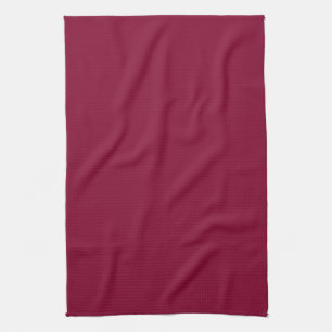 Linge De Cuisine Maroon en brique rouge Dahlia Bourgogne 2015 Tenda
