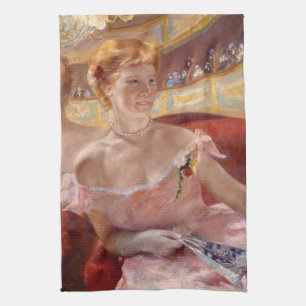 Linge De Cuisine Mary Cassatt - Femme au collier de perles dans une
