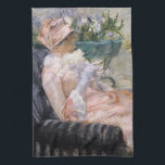 Linge De Cuisine Mary Cassatt - La Coupe du Thé<br><div class="desc">La Coupe du Thé - Mary Stevenson Cassatt,  Huile sur toile,  1880-1881</div>