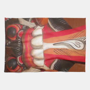 Linge De Cuisine Masque d'Halloween pour langue bizarre