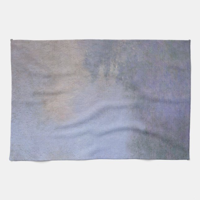 Linge De Cuisine Matin sur la Seine près de Giverny par Claude Mone (Horizontal)