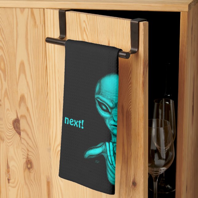 Linge De Cuisine Mauvais Alien, Tu es le prochain ! (Pliage en tiers)