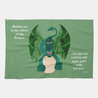 Linge De Cuisine Médaille pas - Dragon Funny