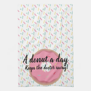 Linge De Cuisine Médecin Donut Cadeau Drôle