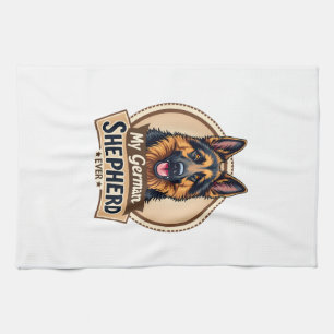 Linge De Cuisine Meilleur Ami Pour Toujours Mon Shepherd Allemand V