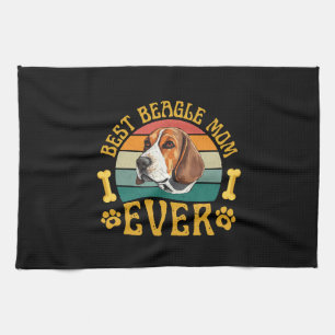 Linge De Cuisine Meilleure maman Beagle Ever, Chien Beagle Drôle Ca