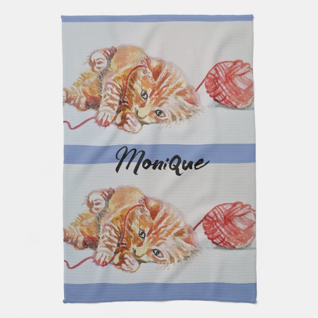 Linge De Cuisine Meilleure maman mignonne Chat dessin Art Cuisine T (Vertical)