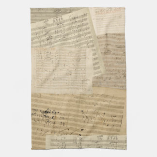 Linge De Cuisine Mélange de manuscrit de Beethoven