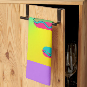 Linge De Cuisine Melange Geo Arc-en-ciel