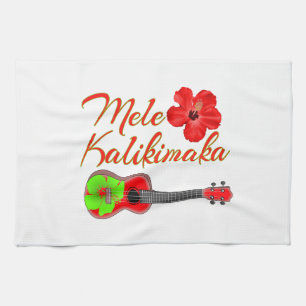 Linge De Cuisine Mele Kalikimaka Ukulele
