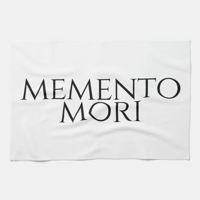 Linge De Cuisine Memento Mori (Horizontal)