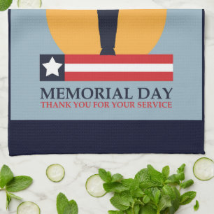 Linge De Cuisine Memorial Day, Merci pour votre service