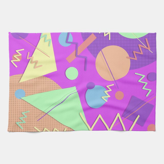 Linge De Cuisine Memphis n° 41 (Horizontal)