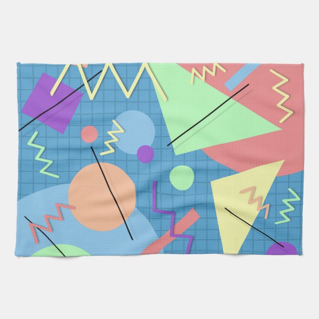 Linge De Cuisine Memphis n° 6 (Horizontal)