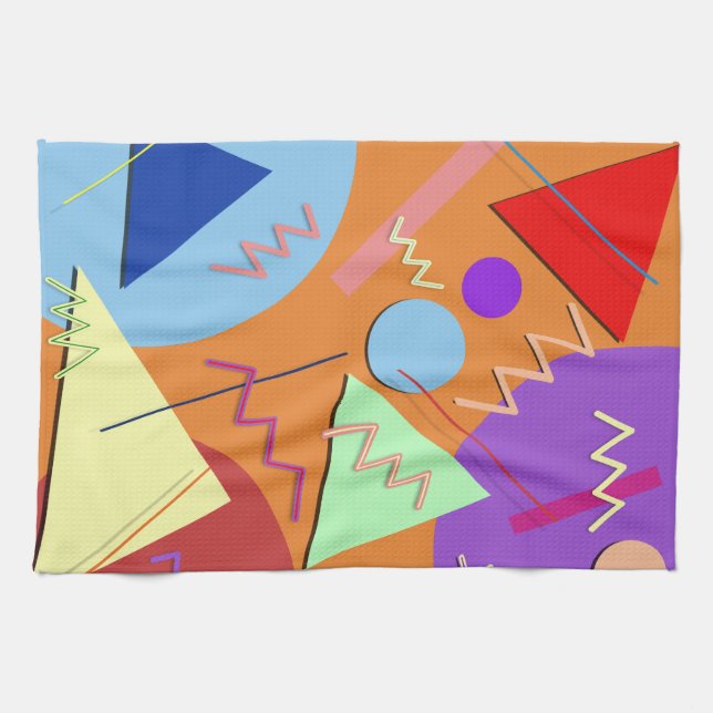 Linge De Cuisine Memphis No 8 (Horizontal)