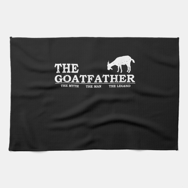 Linge De Cuisine Men Goat Far Pet Lover Fars Day (Horizontal)
