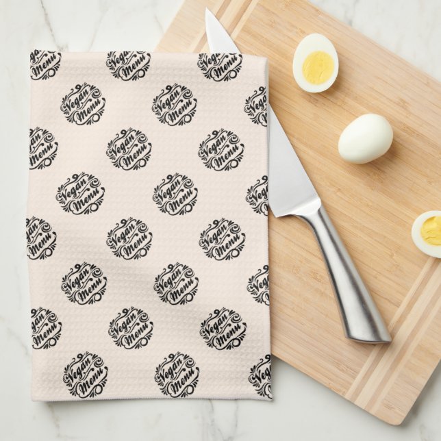 Linge De Cuisine Menu Vegan (Quart Plié)